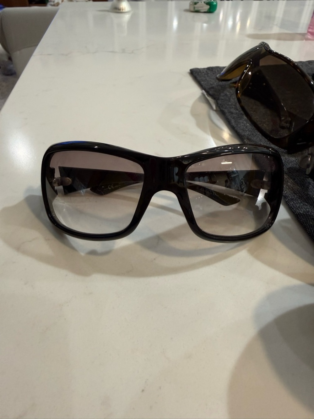 Dior Black Sunglasses.